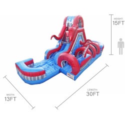 15 Foot Ocean Battle Water Slide and Obstacle Course 1520Foot20Ocean20Battle20Water20Slide20and20Obstacle20Cou 9 15 Foot Ocean Battle Water Slide and Obstacle Course