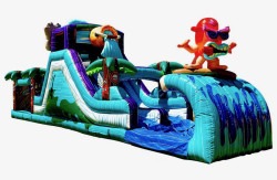 47 Foot Wet or Dry Obstacle Course